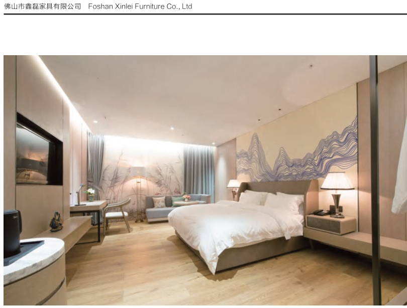 One-Stop Turnkey Hospitality Furniture Solution 5-Star Hotel Bedroom Furniture Set Customization Hotel Project Furniture Set Bedroom Furniture