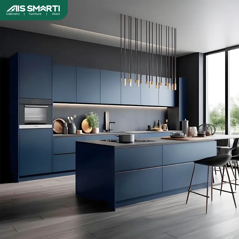 Modular Wooden Smart Pet Kitchen Cabinet Storage