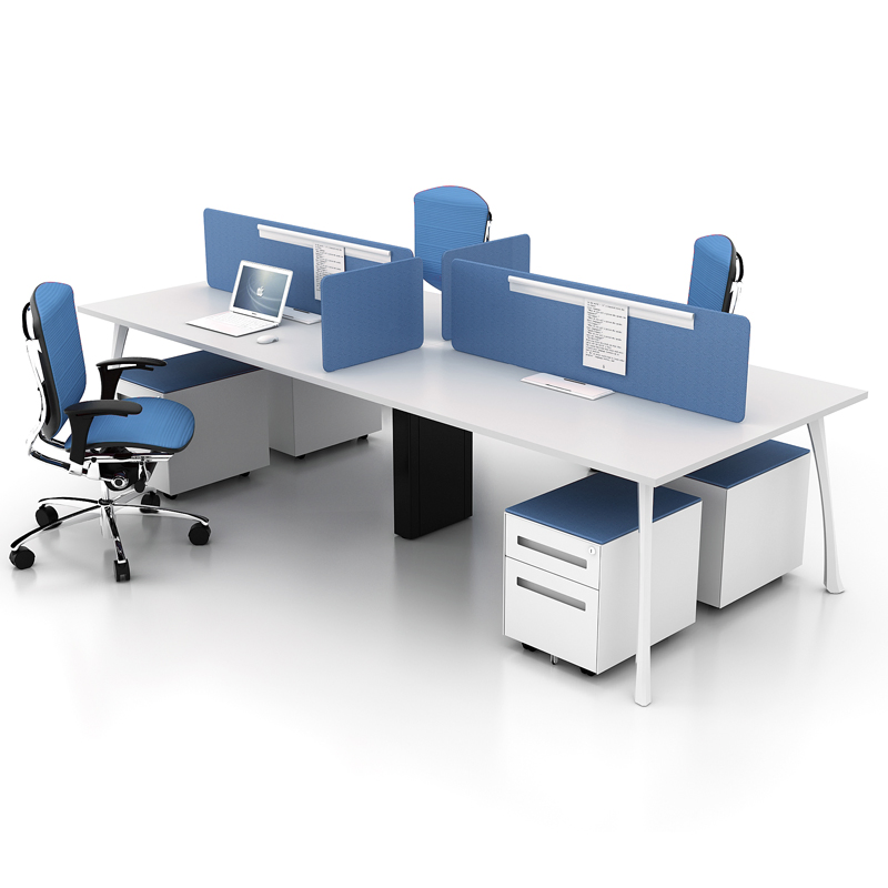 Contemporary Office Workstations Staff Tables 2 4 6 Person Office Desk Furniture