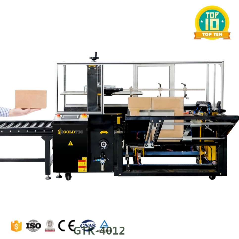 Advanced Black Color Packaging Solution with Bottom Seal Folding, Box Case Carton Assembly, and Fully Automated Erection Capabilities