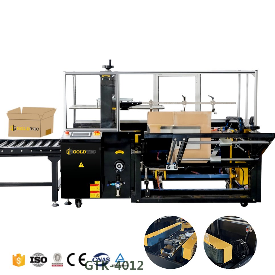Advanced Black Color Packaging Solution with Bottom Seal Folding, Box Case Carton Erection, and Automated Capabilities