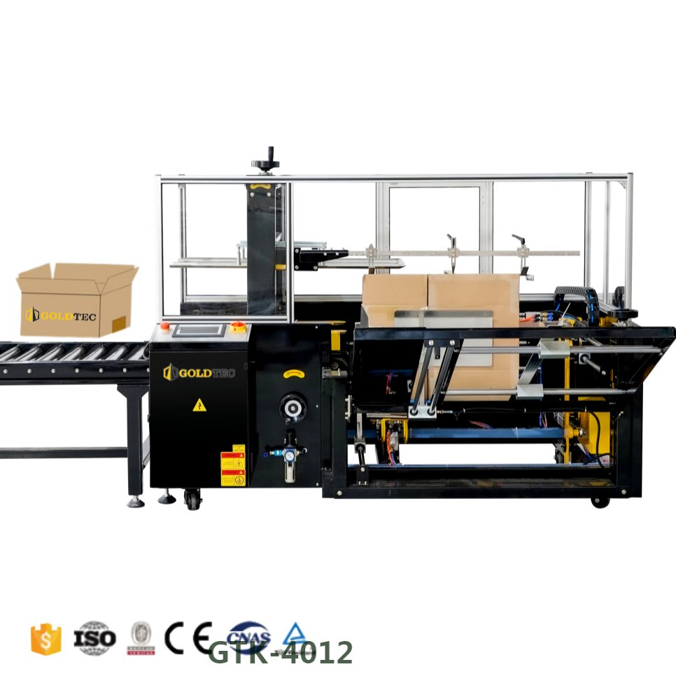 Advanced Black Color Packaging Solution with Bottom Seal Folding, Box Case Carton Assembly, and Fully Automated Erection Capabilities