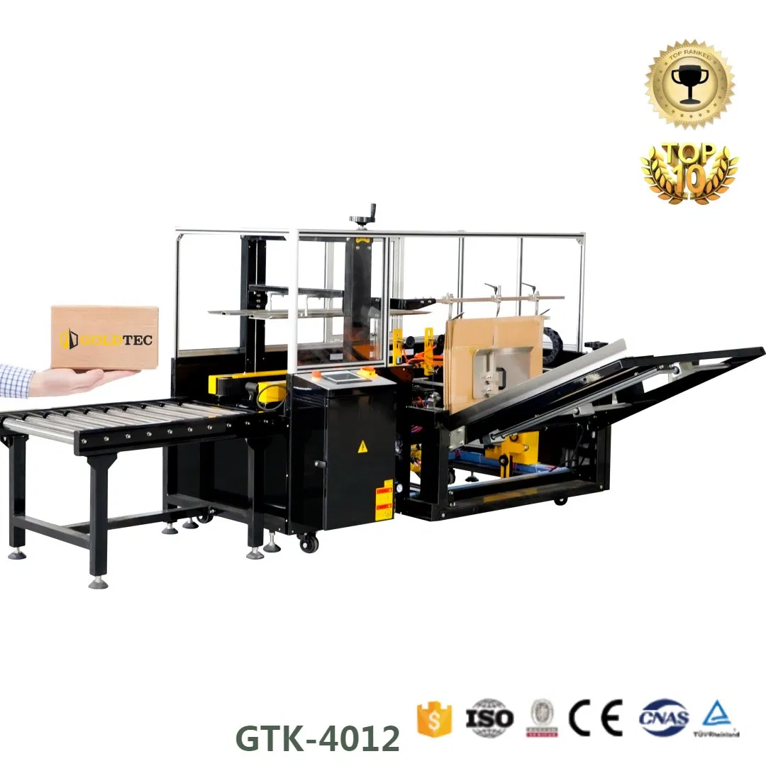 Advanced Black Color Packaging Solution with Bottom Seal Folding, Box Case Carton Erection, and Automated Capabilities