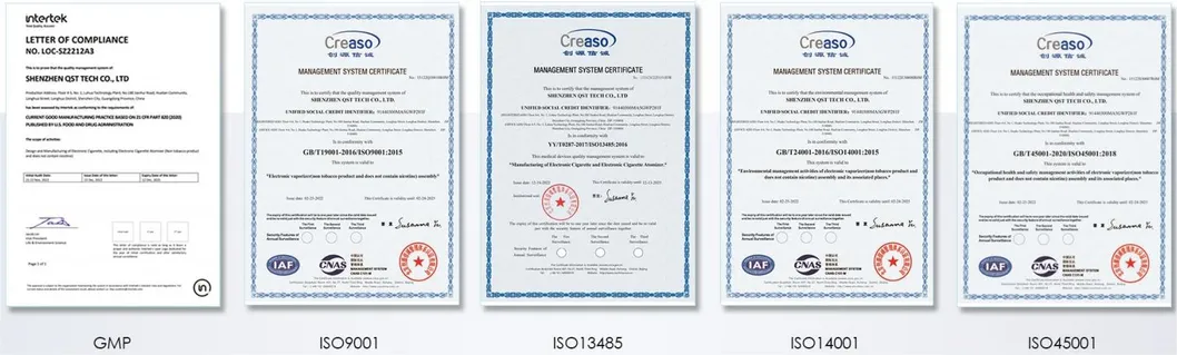 Certification Logos
