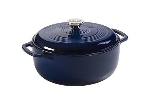 Pre-Seasoned Cast Iron Dutch Oven With Dual Handles Cooking Pot Cast Iron Casserole Pot