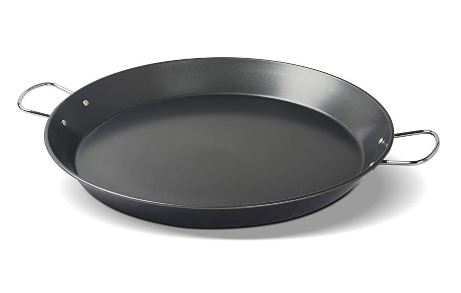 Commercial Three Layers Composite Bottom Hammered Stainless Stainless Steel Paella Pan