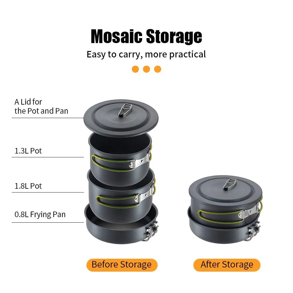 Outdoor Cookware Set 2