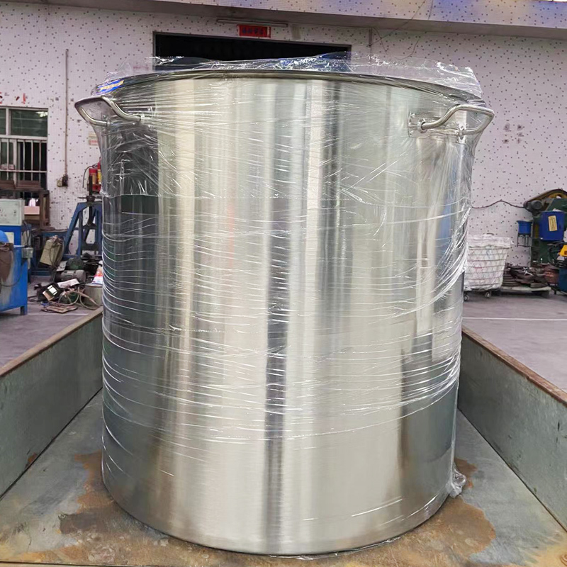 Factory Prices 780L Cooking Pot Composite Bottom Stock Pot Storage Container Commercial Stainless Steel Big Pots