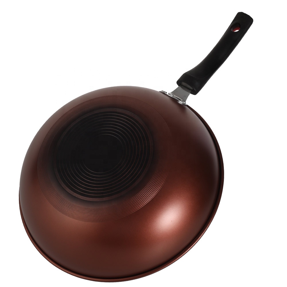Kitchen Cookware Saute Pan Sauce Pots Deep Skillet Nonstick Pans Cast Iron Tradition Wok With Lid
