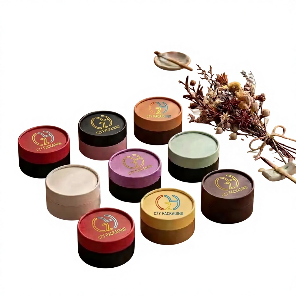 Food-Safe Baking Custom Four-Color Print, Specialty Paper Construction Cheese Cake Paper Tube Packaging