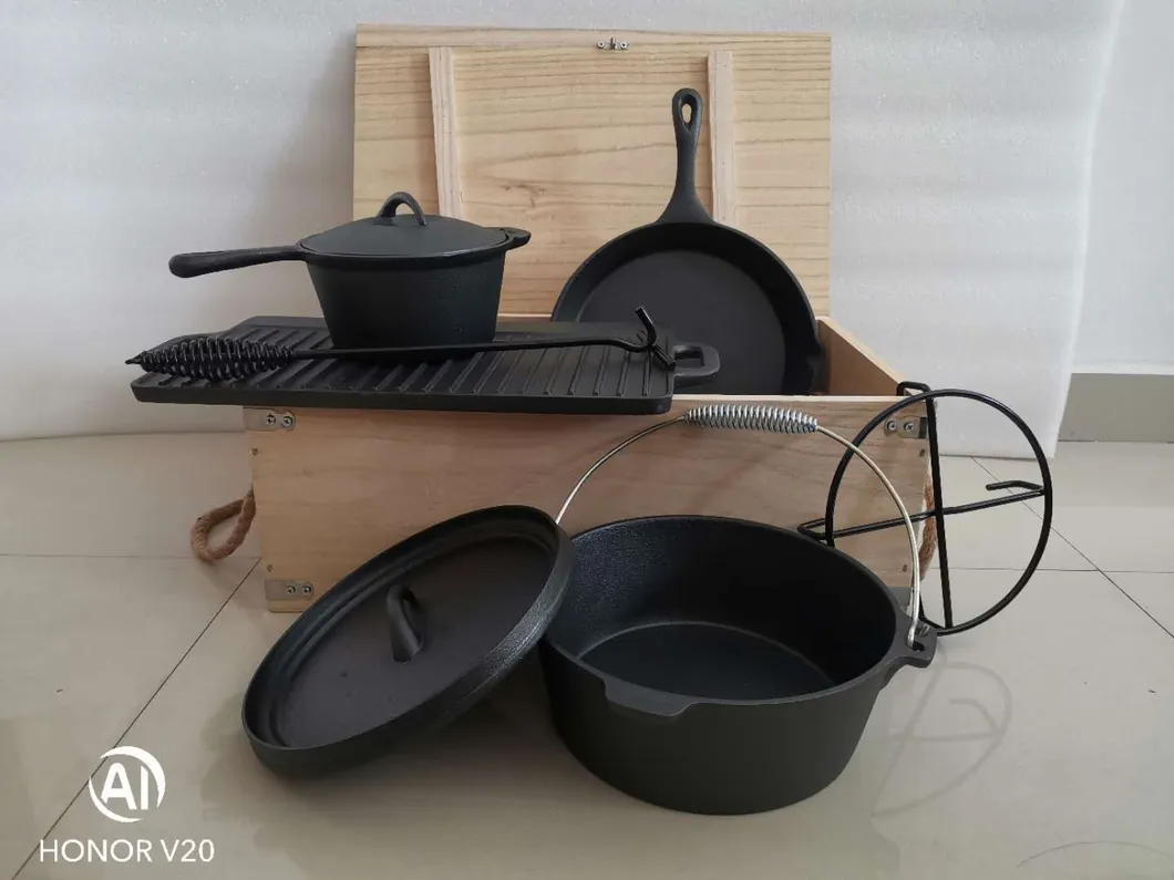 Cast Iron Camping Cookware Sets Detail 7
