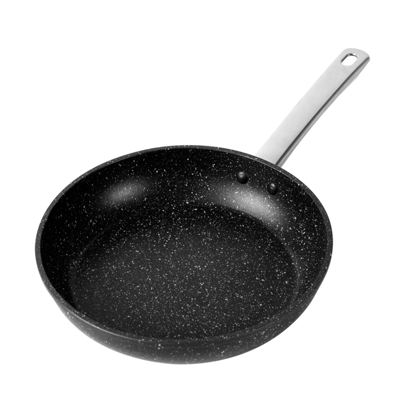 Fry Pan Nonstick Set Stay Cool Stainless Steel Handle 3pcs Grill Pan Skillet 20/24/28cm Eco-Friendly Gas Induction Ready Modern
