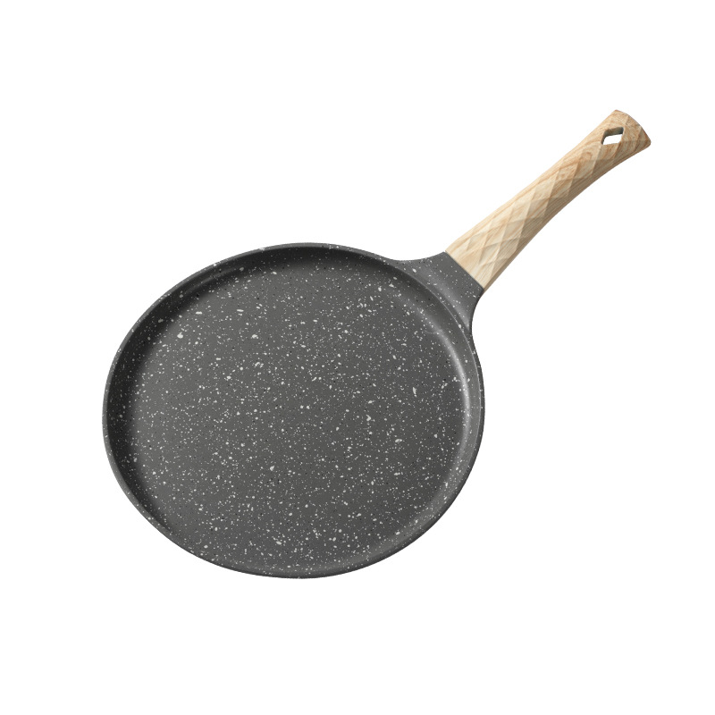 Cross-border pizza pan, non-stick frying pan, Maifan stone skillet, crepe pan, steak pan, and pancake pan, overseas frying p