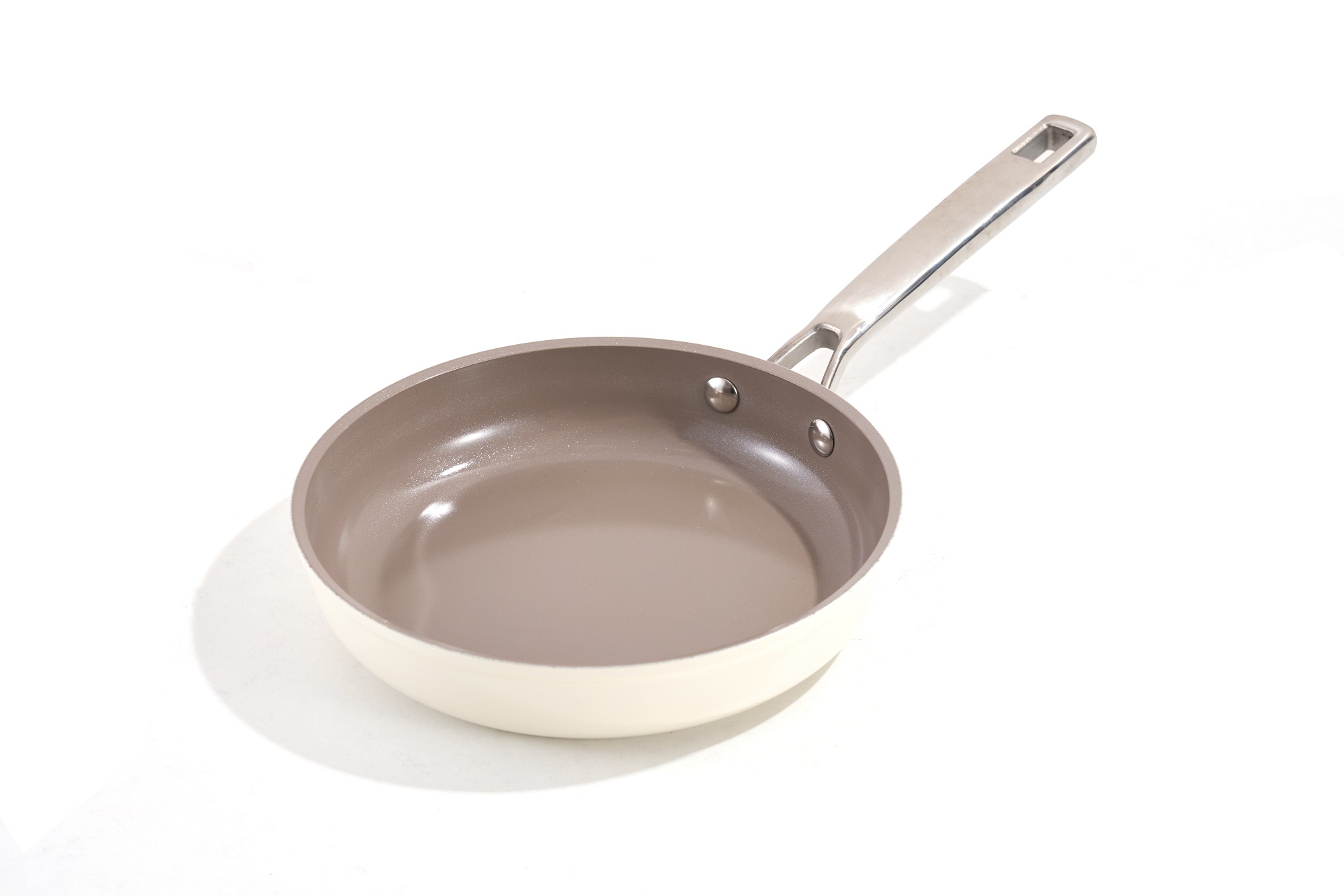Nonstick Ceramic Eco-Friendly Cookware Set Glass Covers Stainless Steel Handles Aluminum Alloy Cookware Set