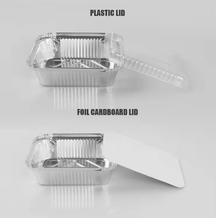 2.25LB Biodegradable Food Grade Foil Tray Aluminium Take Away Prefabricated Vegetable Packaging Food Packaging Foil Container