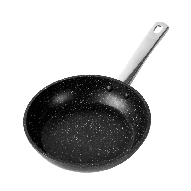 Fry Pan Nonstick Set Stay Cool Stainless Steel Handle 3pcs Grill Pan Skillet 20/24/28cm Eco-Friendly Gas Induction Ready Modern