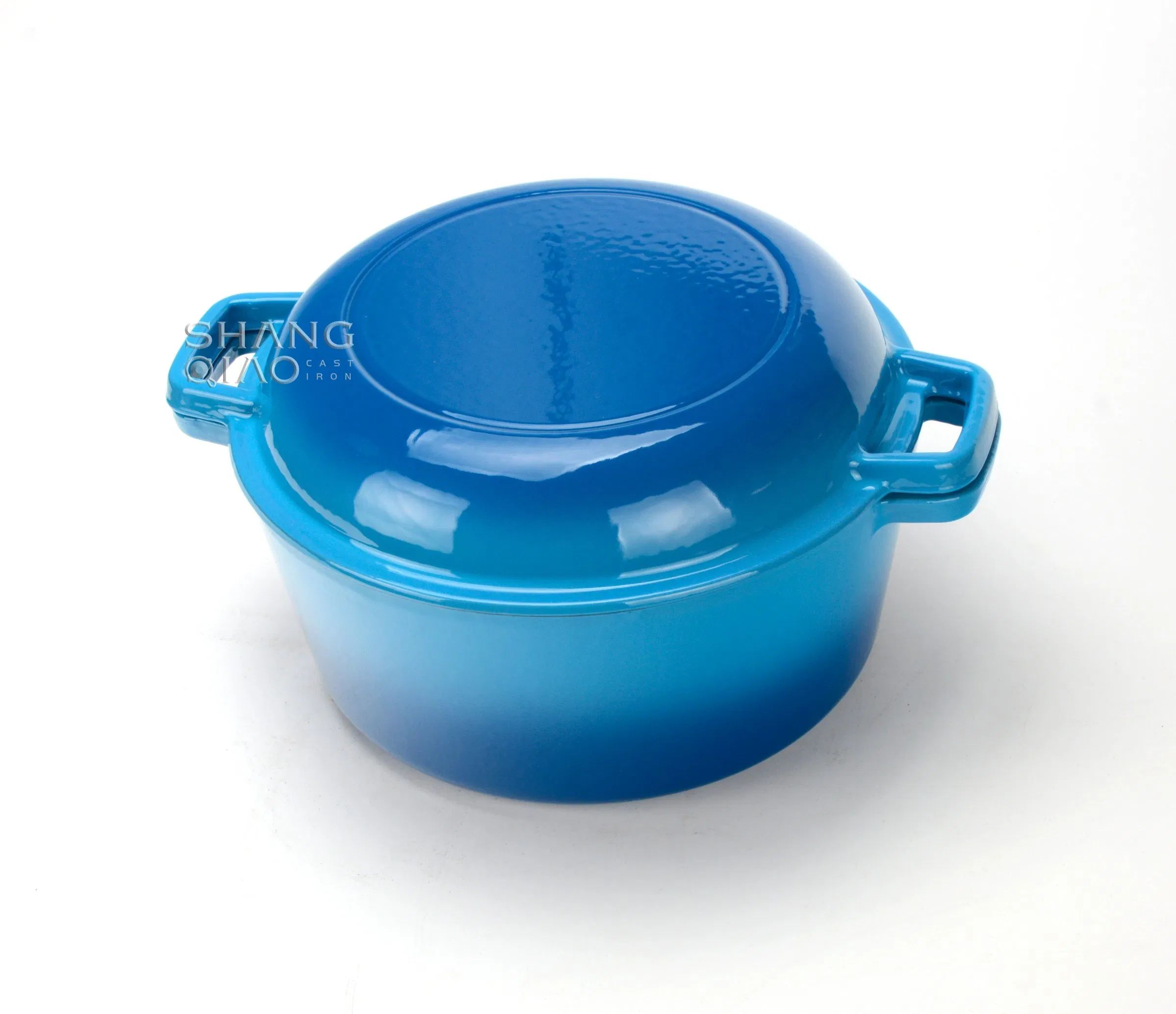 Custom Sourdough Cookware Round with Lid Enameled Pot Cast Iron Dutch Oven