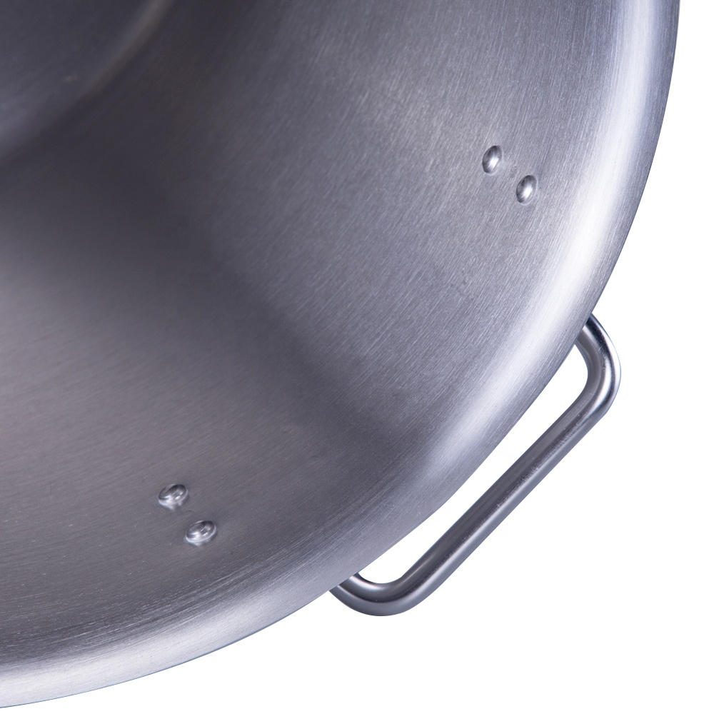 Induction Pot Commercial Factory Directly Sales Cooking Pot Boil Pot Metal Stainless Steel Cookware Set American Style 03 Style