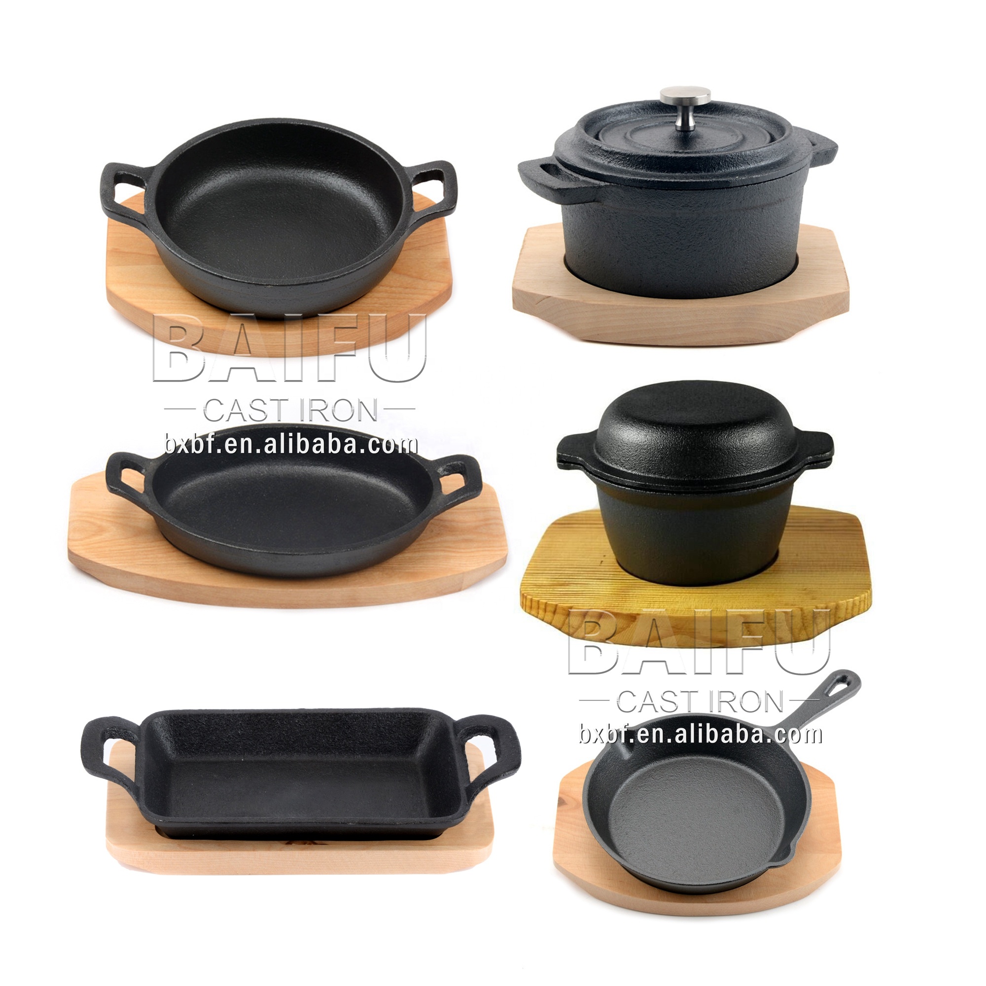 Mini Cast Iron Cookware Detail 1