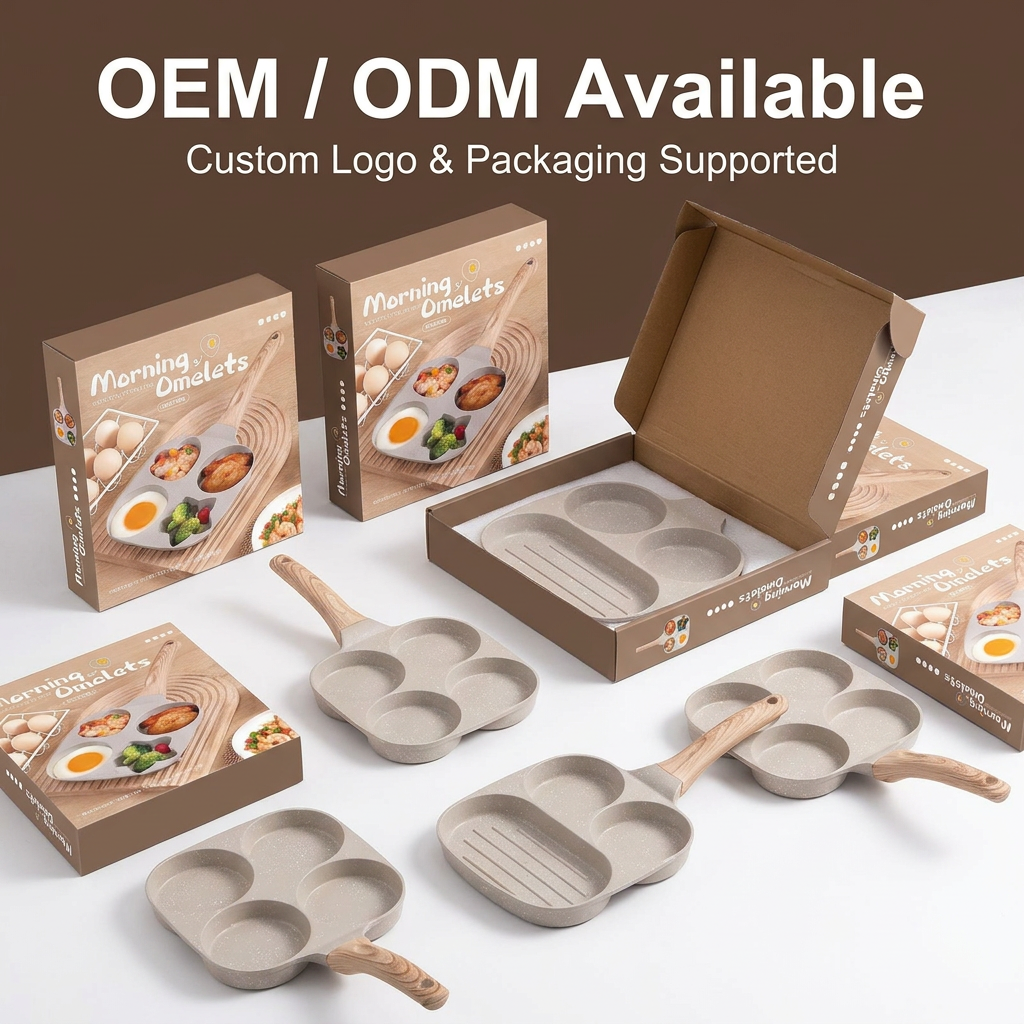Frying Pot Pan Thickened Omelet Pan Non-stick Egg Pancake Steak Pan Cooking Egg Ham Breakfast Maker Kitchen Cookware