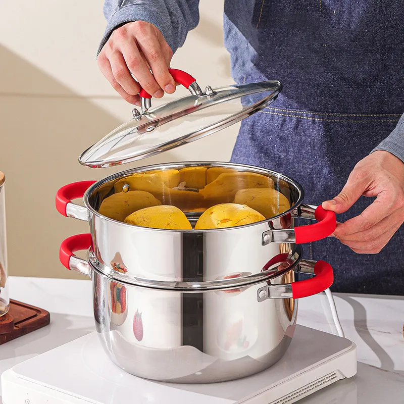 16 Pieces Stainless Steel Pot Set