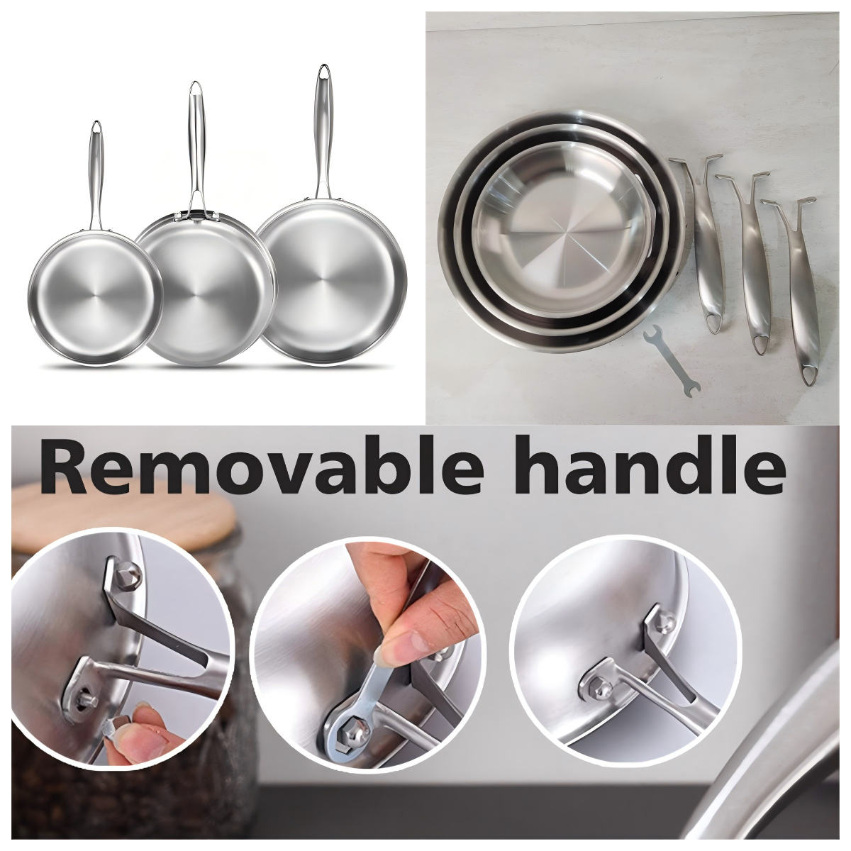 Stainless Steel Cookware Construction