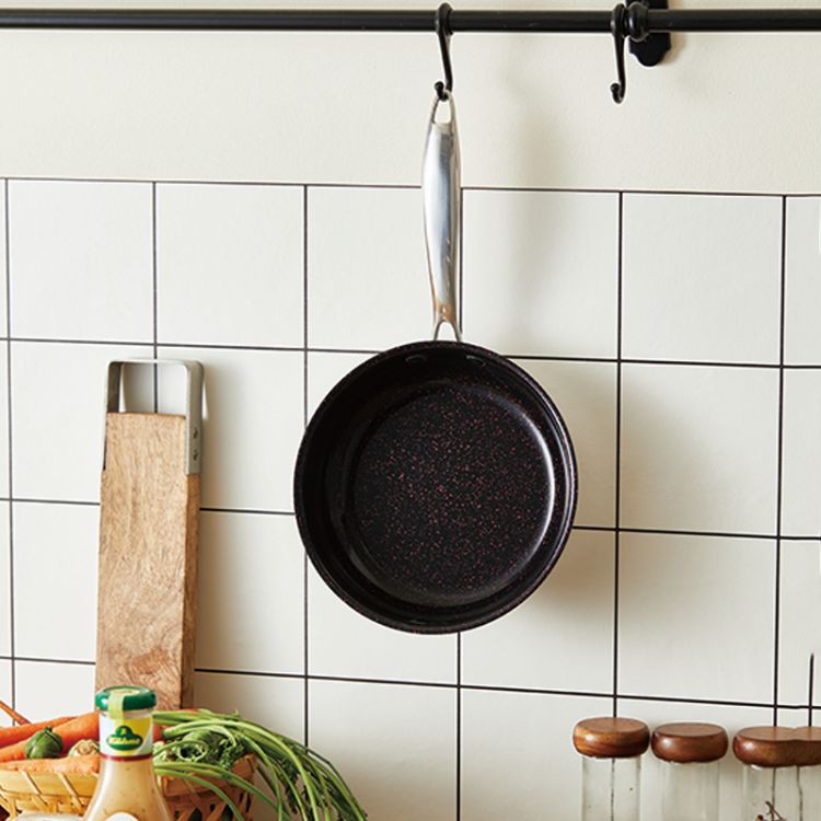 Premium Quality Induction Cookware Nonstick Ceramic Coating Triply Stainless Steel Skillet Frying Pan 20cm