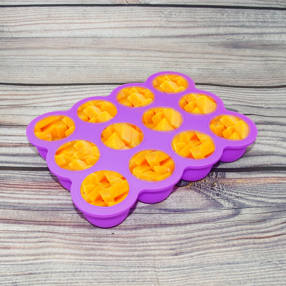 Heavy Duty Microwave Safe Kids Solid Feeding Assistant Multipurpose Steam Oven Baked Cake Moulds High Grade Pliable Receptacles