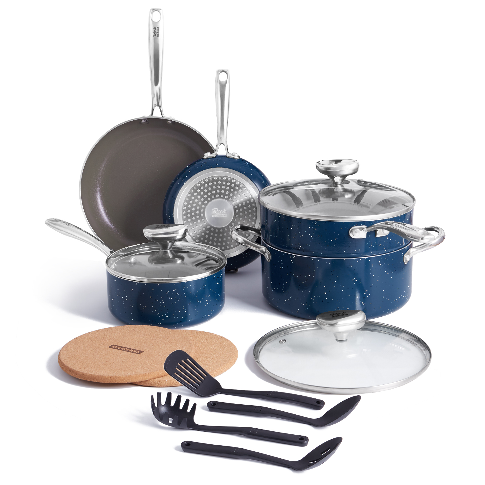 Kitchen Cookware Wholesale Custom Ware Cooking Pot Non Stick Cookware Sets Soup Pots Frying Pan Set