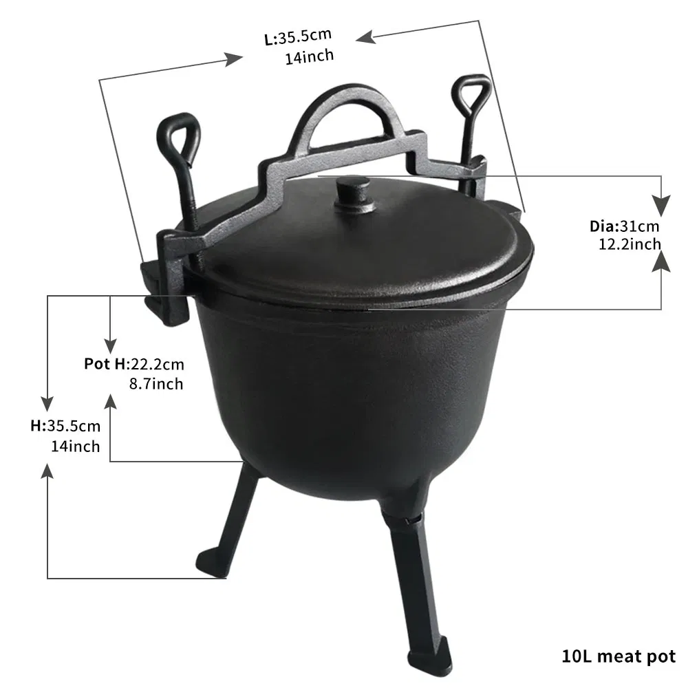 Cast Iron Boiler Pot