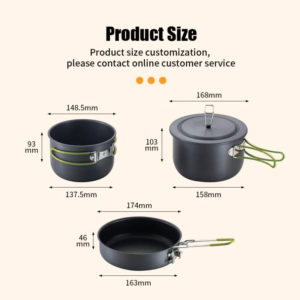 Outdoor Cookware Set 3