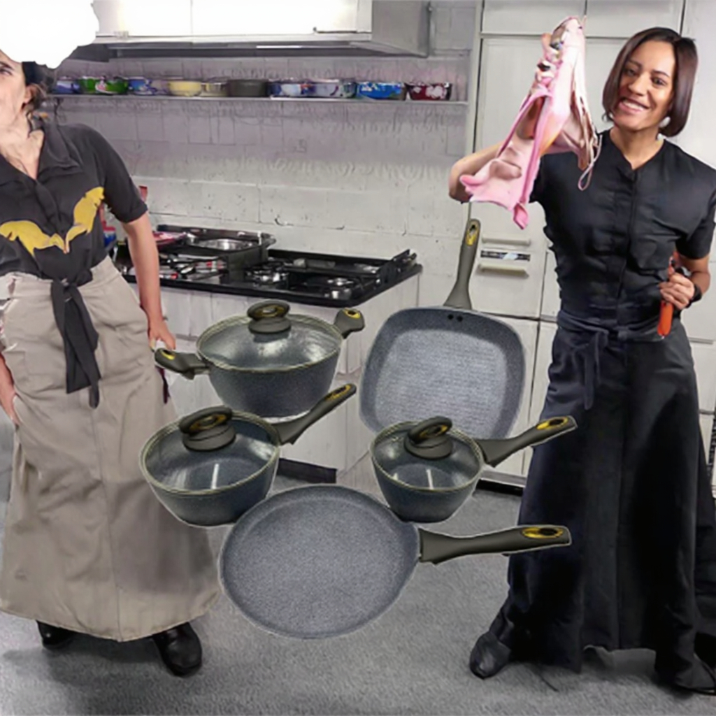 IH Multi Purpose Stir Fry Pan Non-Stick Cooking Wok with Fast Heating Surface for Multi-Wok Non-Stick Cooking