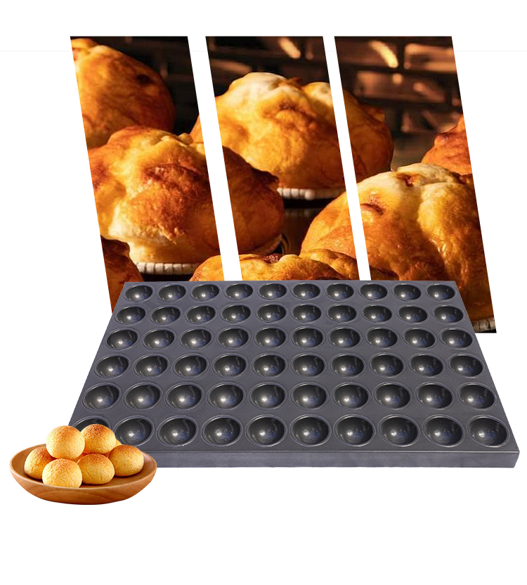 60 Cavity Cupcake Baking Pan Detail 3