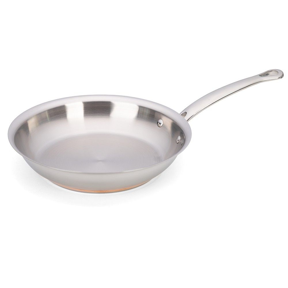 Premium Stainless Steel Honeycomb Frying Pan Non Stick Skillet with Stay Cool Handle Induction Scratch Professional Cookware