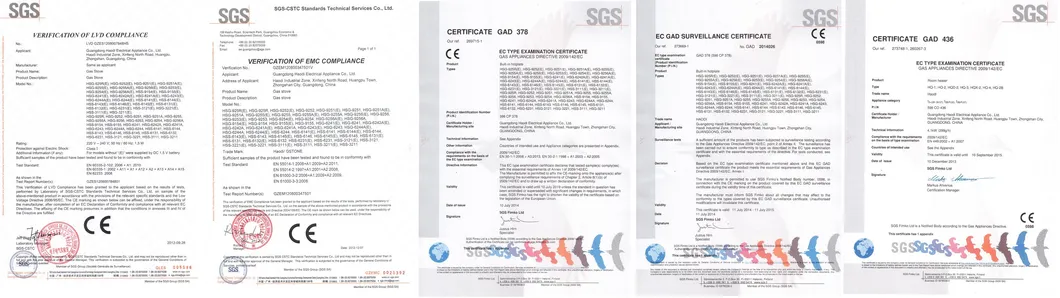 Certificates