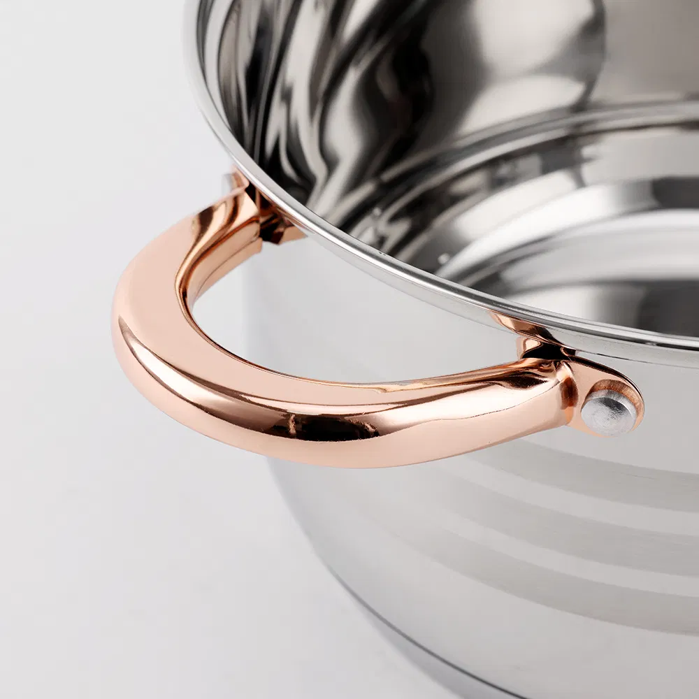 Factory Direct Supplier Kitchen 9PCS Stainless Steel Cookware Kitchen Ware with Restaurant