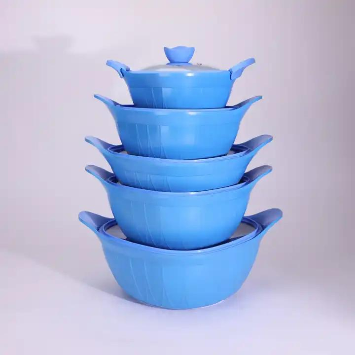Specializing in The Production of Aluminum Alloy Medical Stone Color Non-Stick Cookware Set