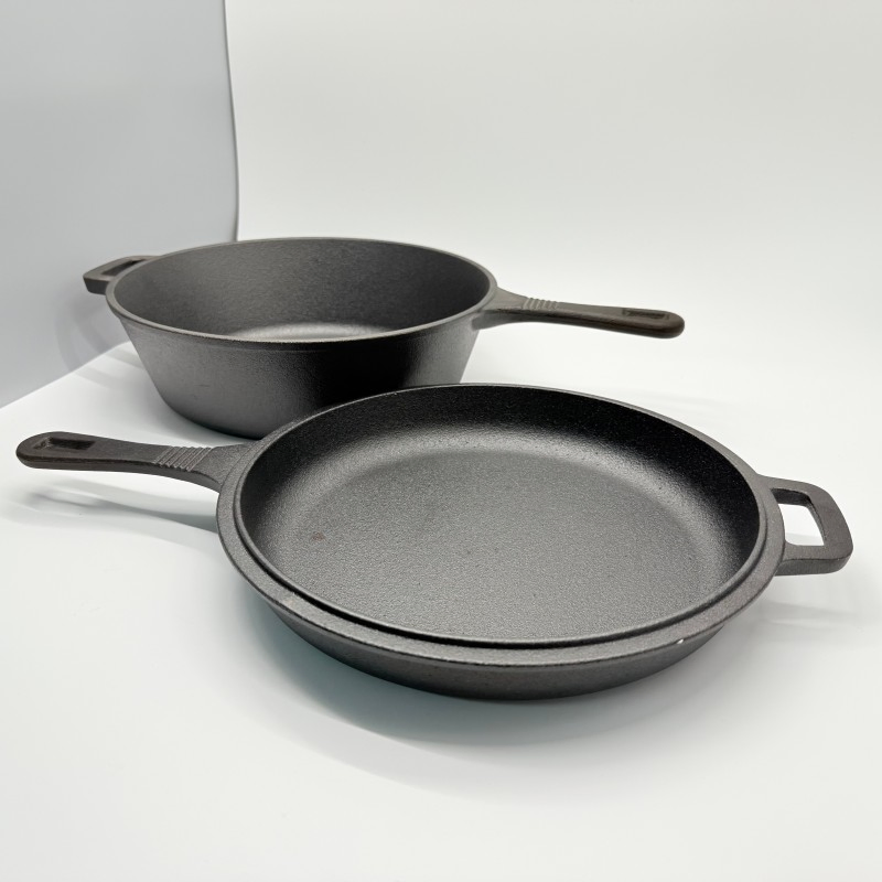 Blackmoor Cookware Non-Stick Coating Cast Iron Cookware Camping