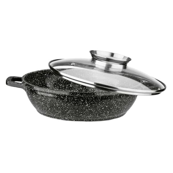 Die Cast Aluminium Casserole Marble Coating Cookware Set with Induction Bottom