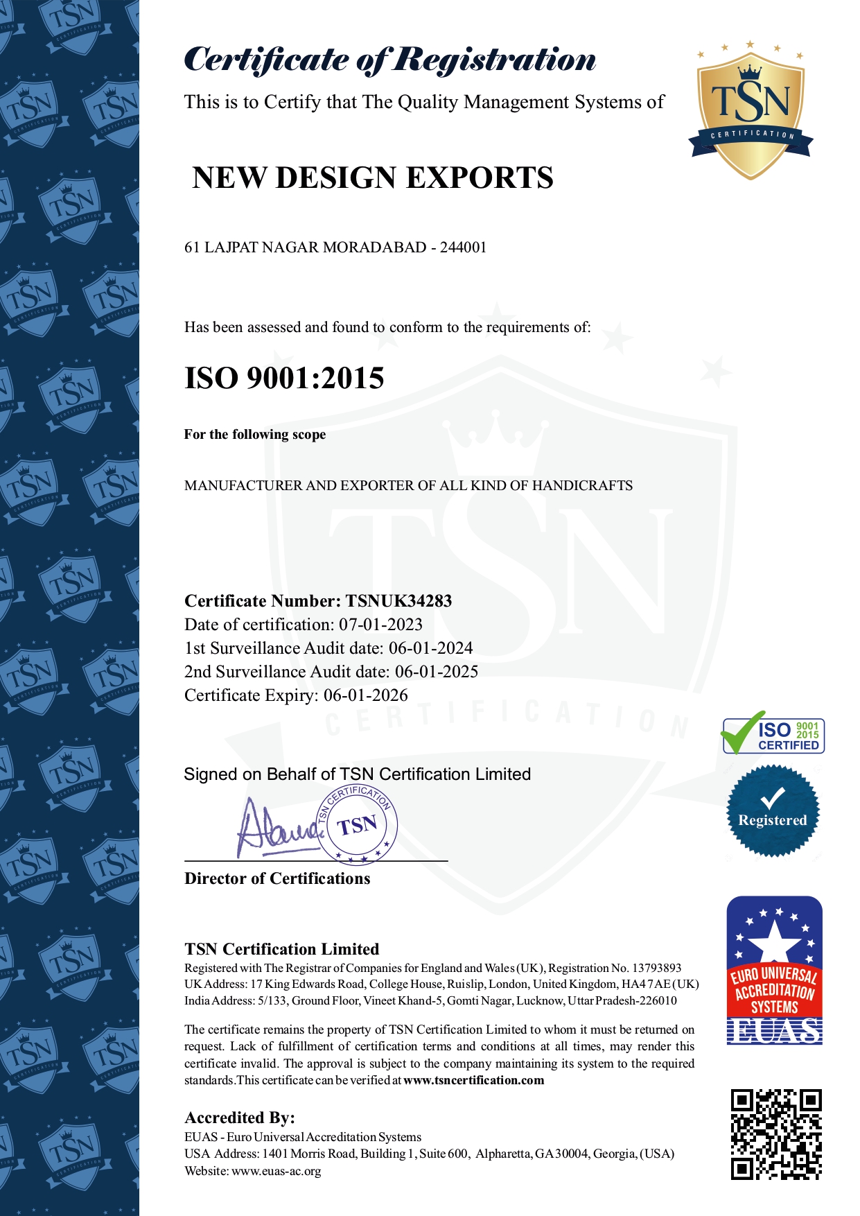 Certificate 5