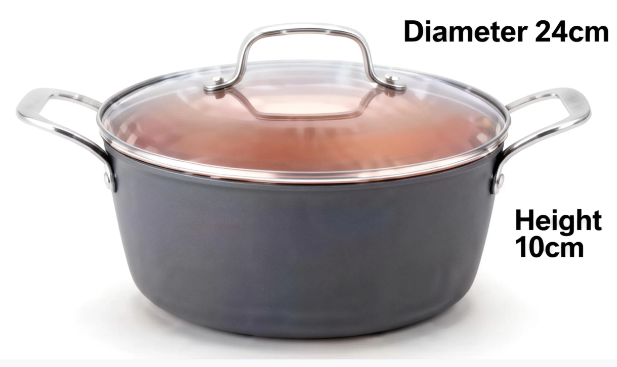 Premium Copper-Core Nonstick Cookware Set