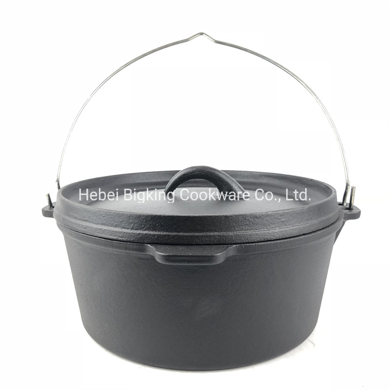 Professional Cast Iron Camping Non Stick Cookware