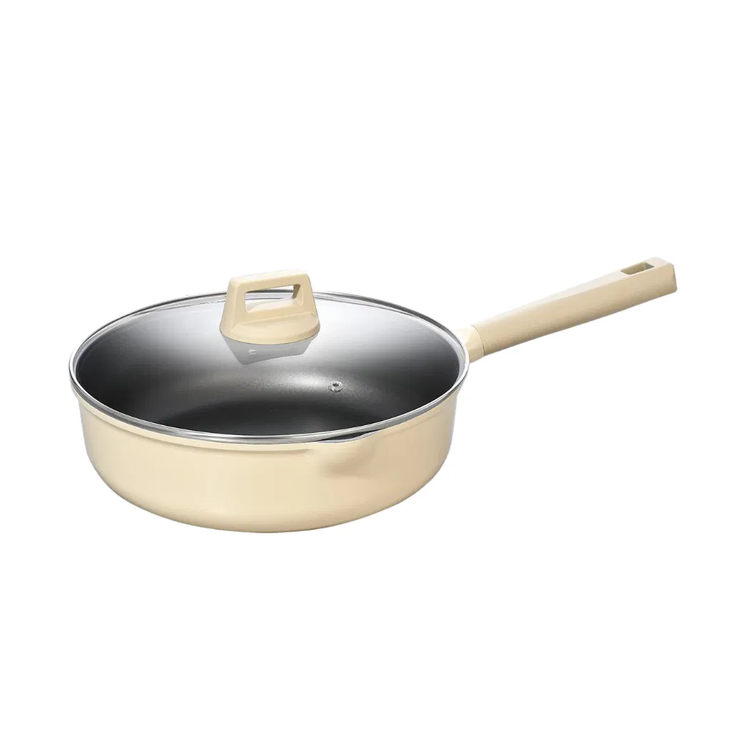 Premium 8-Piece Non-Stick Cookware Set with Glass Lids