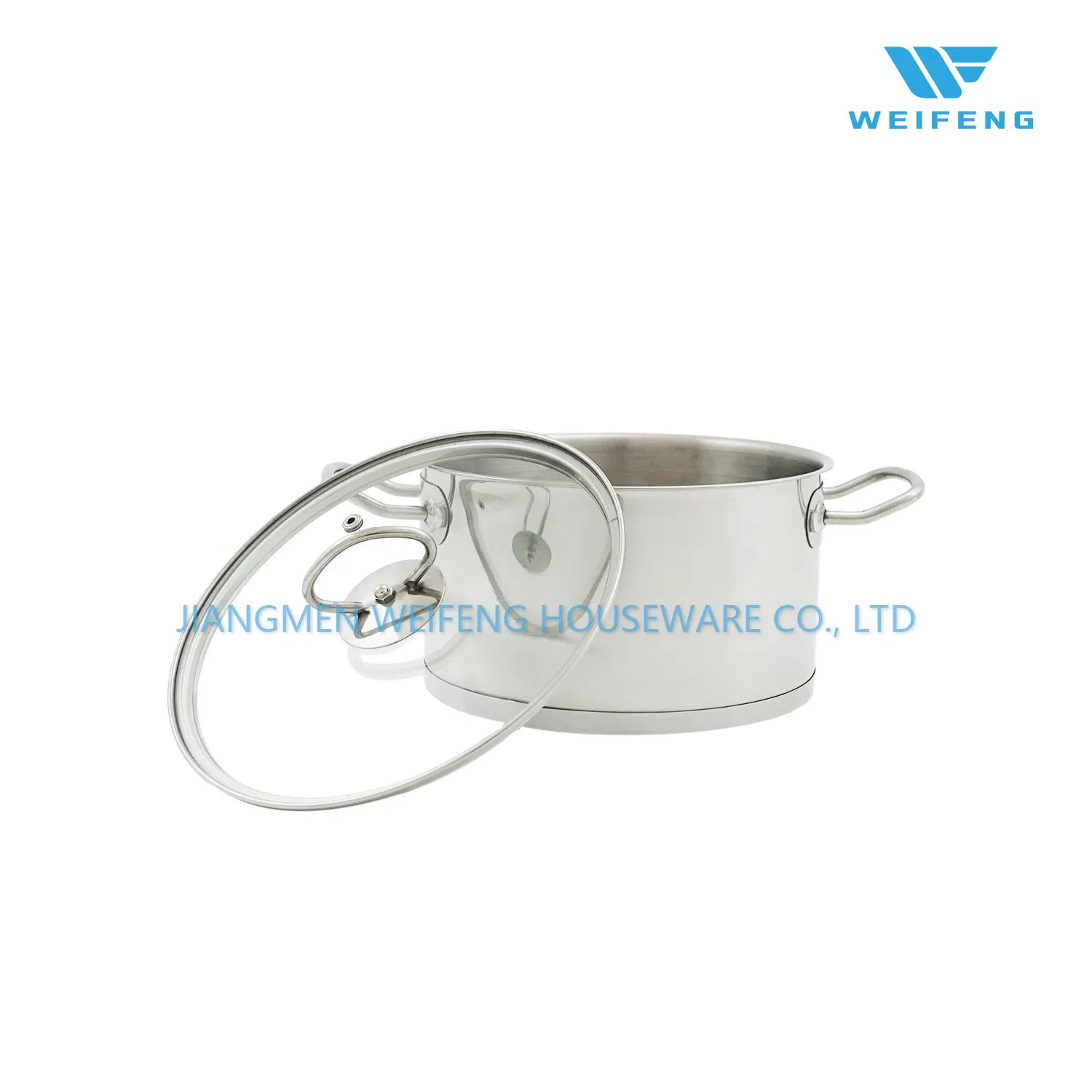 6PCS Kitchen Appliance Straight Body Stainless Steel Cookware Used on Induction Cooker