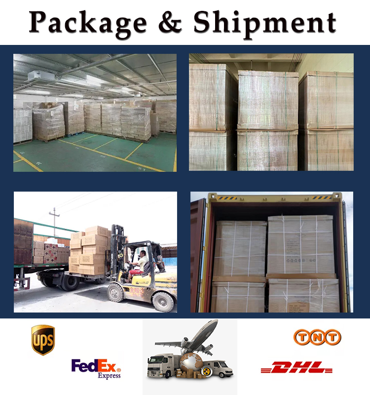 Packaging and shipping process