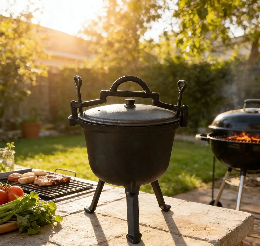 Cast Iron Potjie Dutch Oven