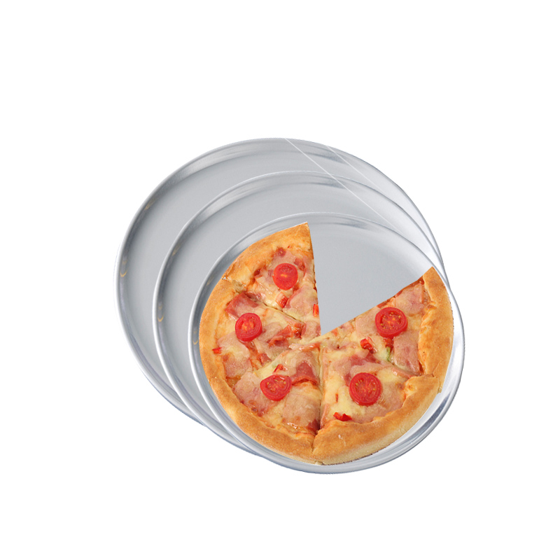 Bakery Tray Aluminum Metal Baking Tray Bread Cake Pan Round Pizza Tray Pizza Pan Loaf Pan