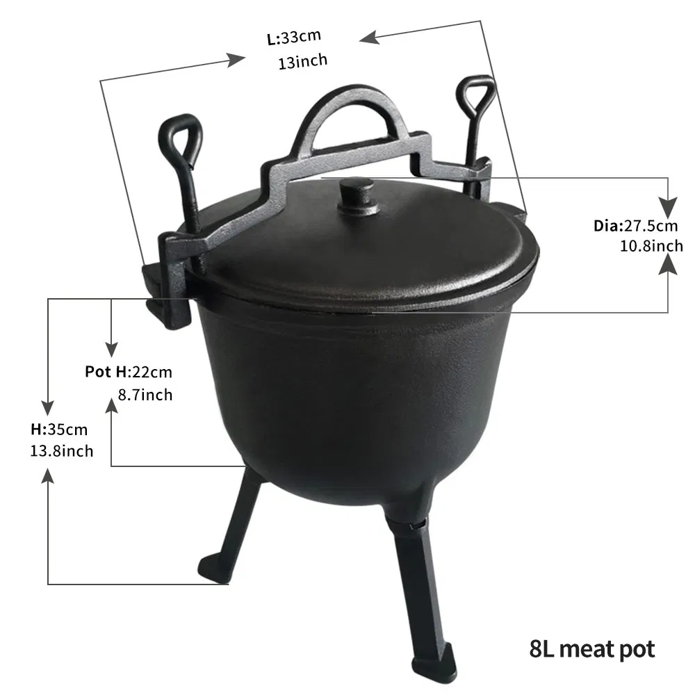 Three Legged Camp Pot