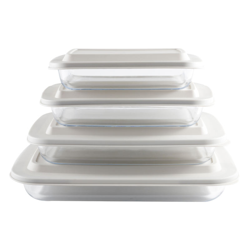 Good Price Glass Bakeware With Lids Durable Oven Bake Plate,bakeware Set