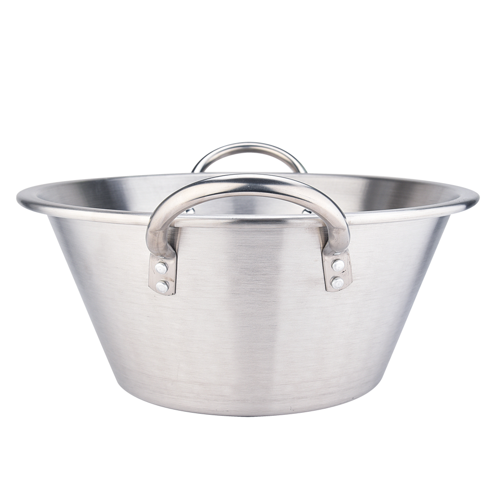 Stainless Steel Cooking Pot Set Frying High Wok Kitchen Cookware for Home Restaurant Professional Commercial Cooker